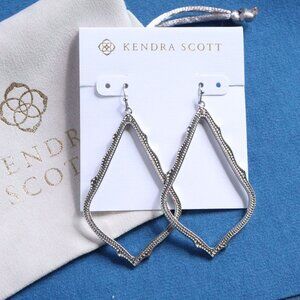 Kendra Scott Sophee Drop Earrings Silver